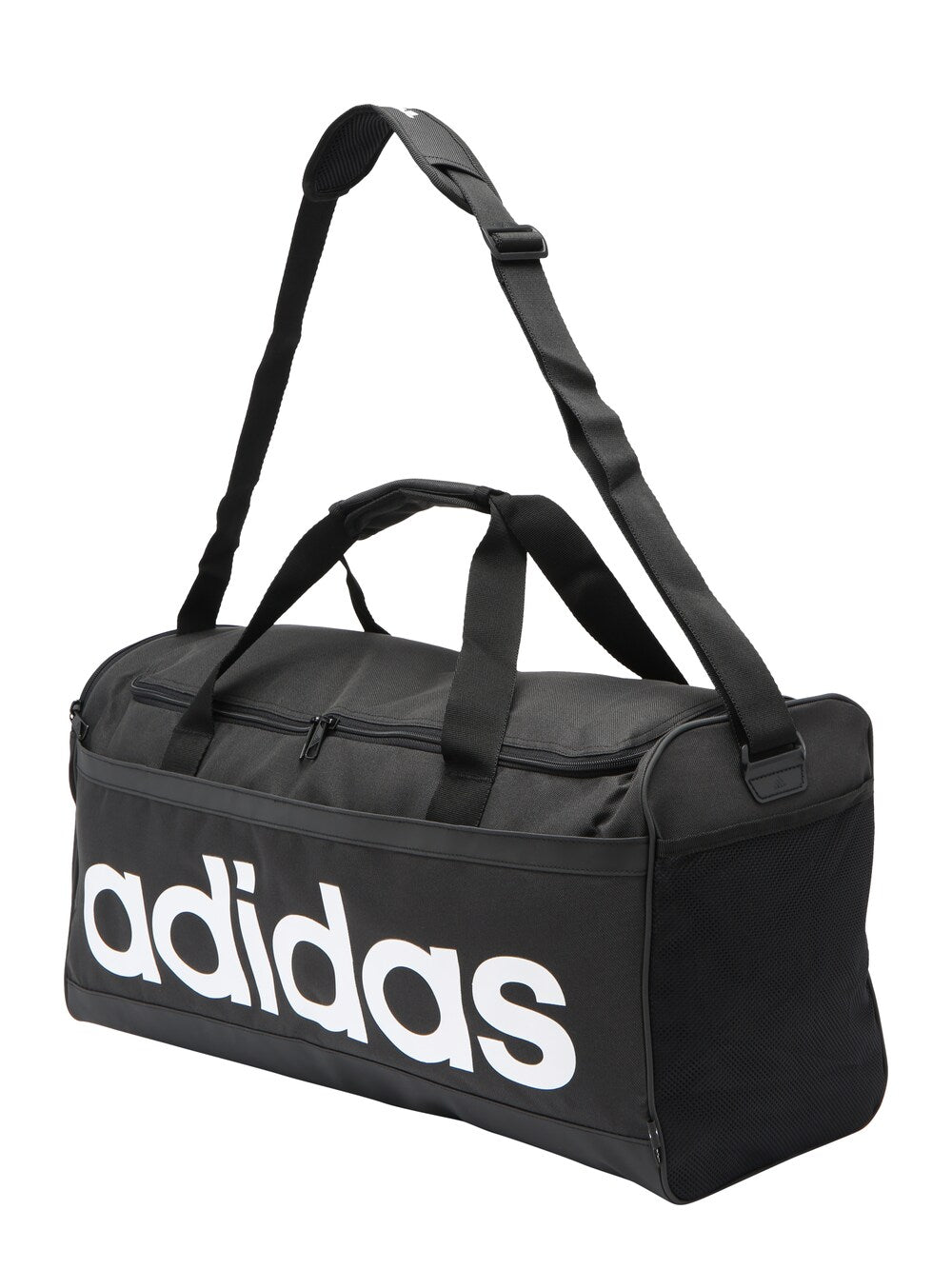 Adidas Essentials Linear Medium Sports Bag, Black