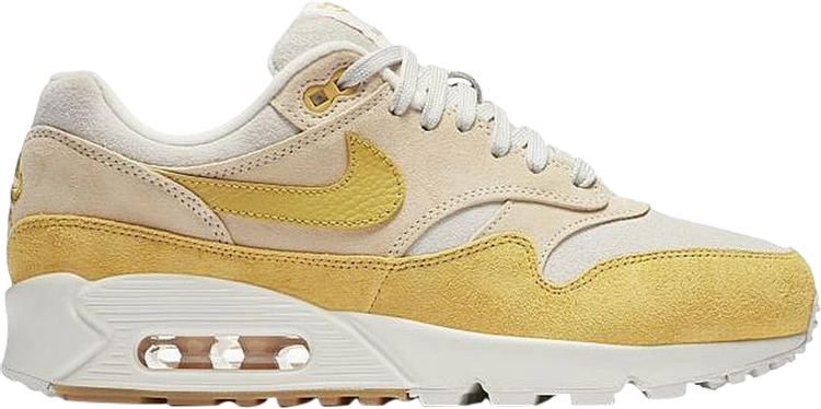 حذاء Nike Wmns Air Max 90/1 "Wheat Gold"، باللون الأصفر