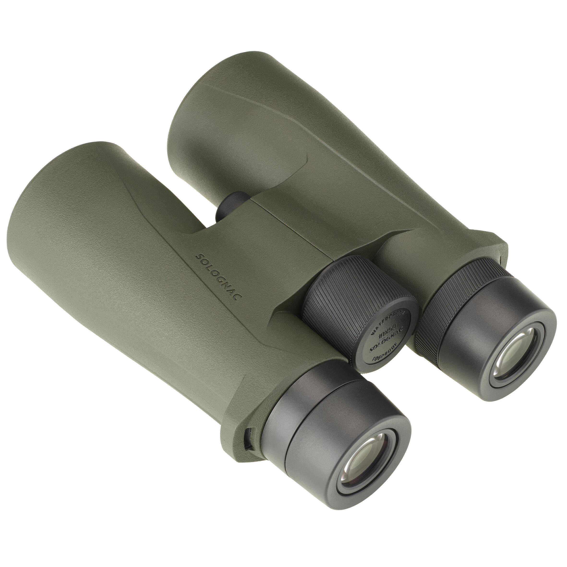 Binoculars 500 10x50 khaki SOLOGNAC