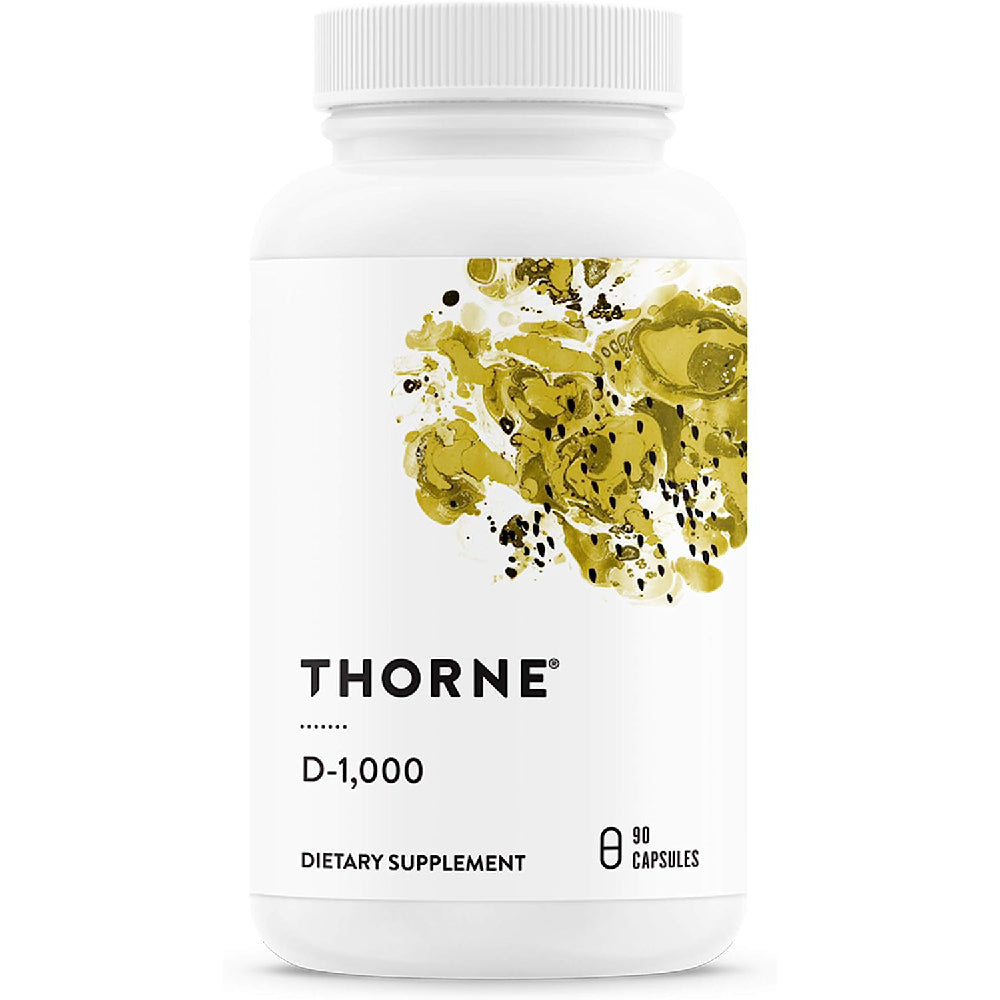 Vitamin D3 Thorne Supplement 5000 IU, 90 capsules