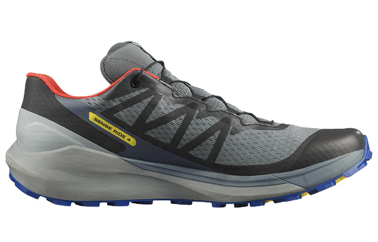 Men's Sense Ride 4 Low Top Grey Salomon Sneakers