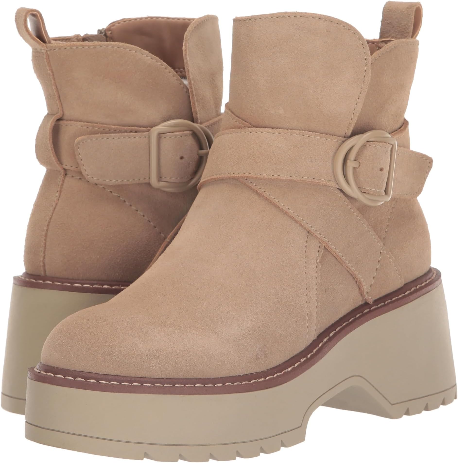 Giovanni Waterproof Blondo Ankle Boots, Sand Suede