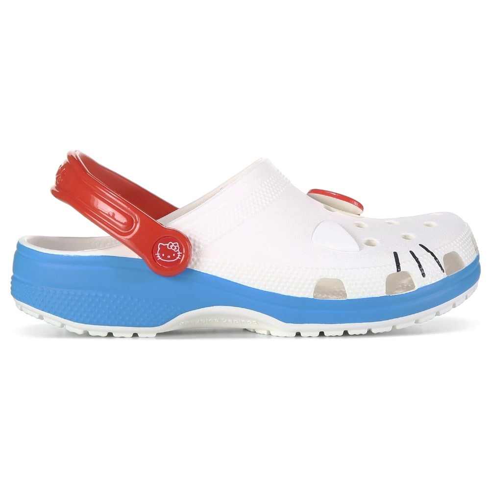 Classic Hello Kitty Crocs clogs, white