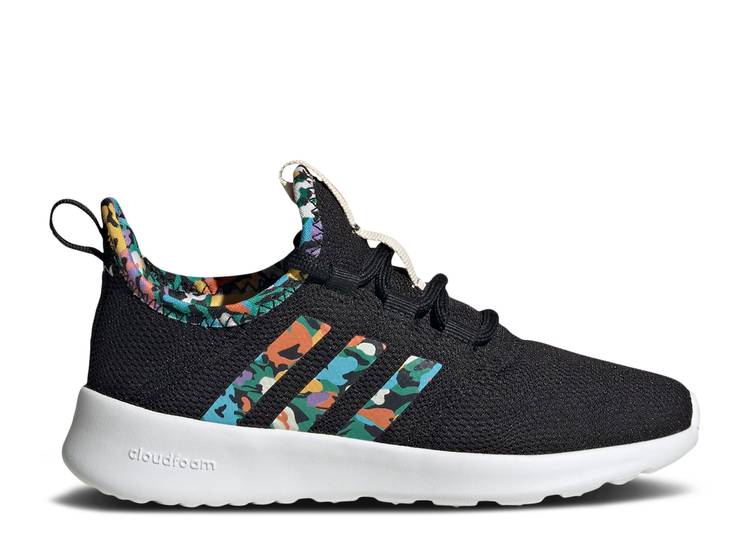 Adidas CLOUDFOAM PURE 2.0 J 'FLORAL CAMO' sneakers, black