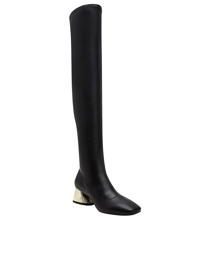 Women's The Clarra Over The Knee Boots Katy Perry, black