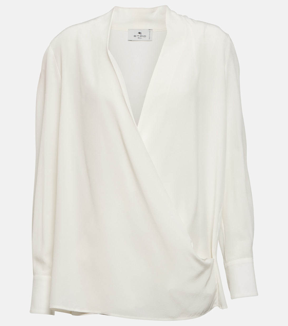 Silk crepe de Chine blouse ETRO, beige