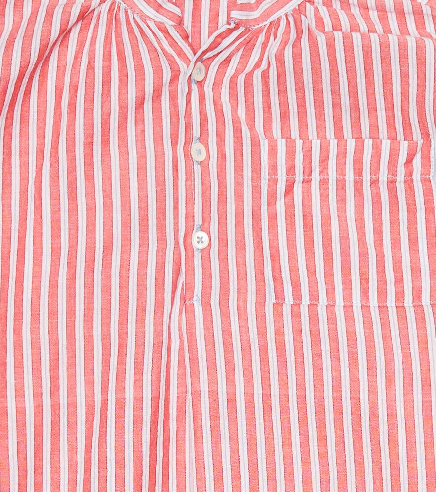 Adonis Caramel cotton shirt, red