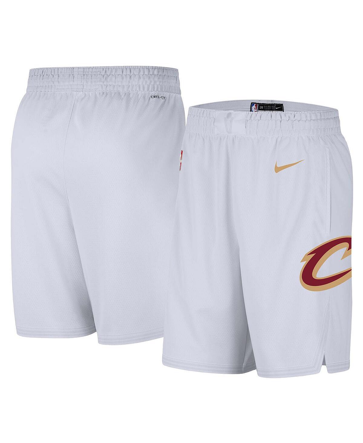 Cleveland Cavaliers 2020/21 Association Edition Swingman Performance Nike Men's White Shorts