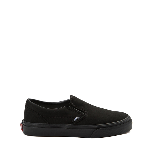 حذاء التزلج Vans Slip-On للأطفال الصغار، أسود