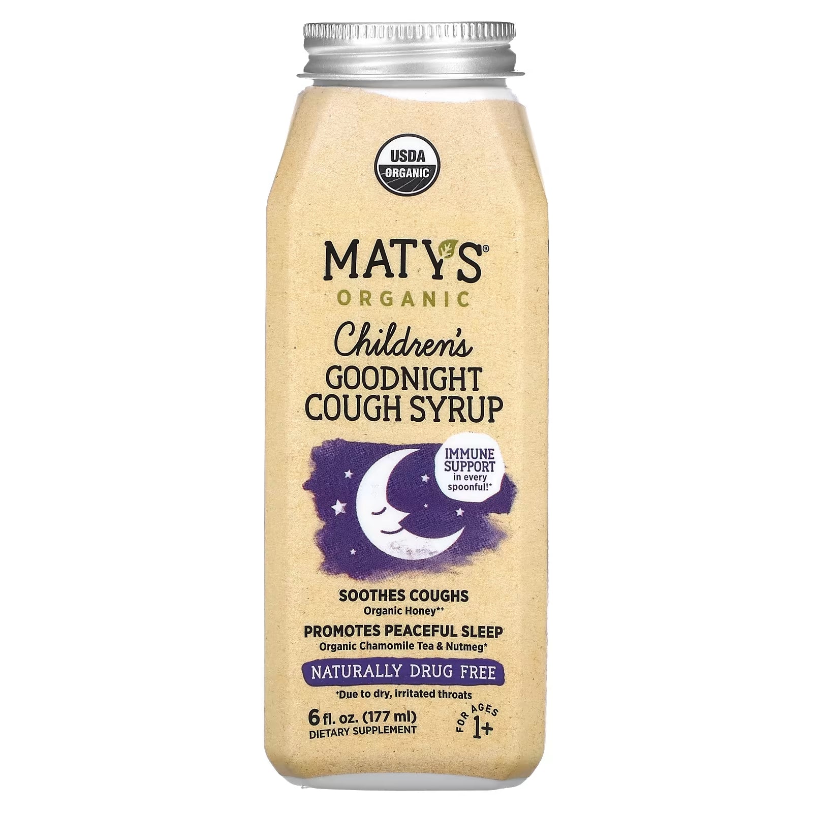 Maty's Organic Children's Cough Syrup at Night