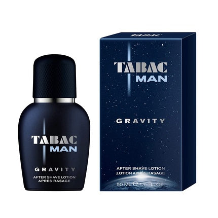 Tabac Man Gravity Aftershave Lotion 50 ml Splash - a modern masculine fragrance for the modern man , Tobacco Original