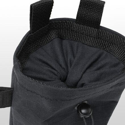 STATIC Waxed Canvas Chalk Bag, Black Gridwax