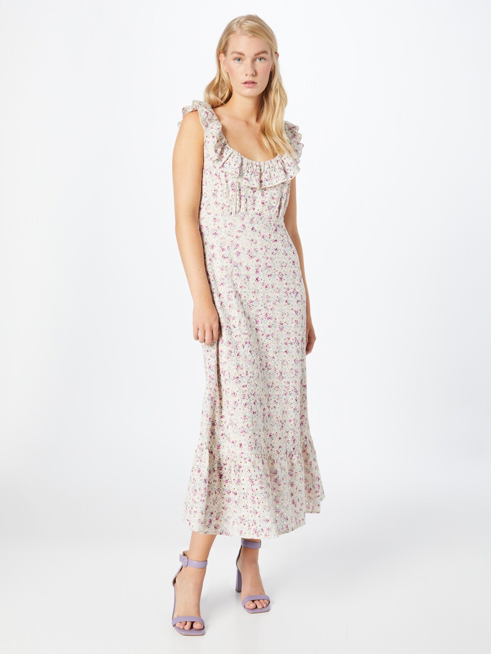 Summer dress Oasis, cream