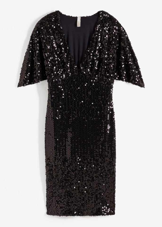 Bodyflirt Boutique sequin dress, black