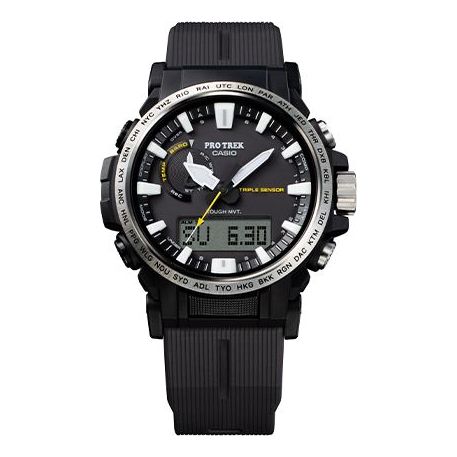 Casio Pro Trek Classic Outdoor Analog-Digital Watch 'Black Silver', black