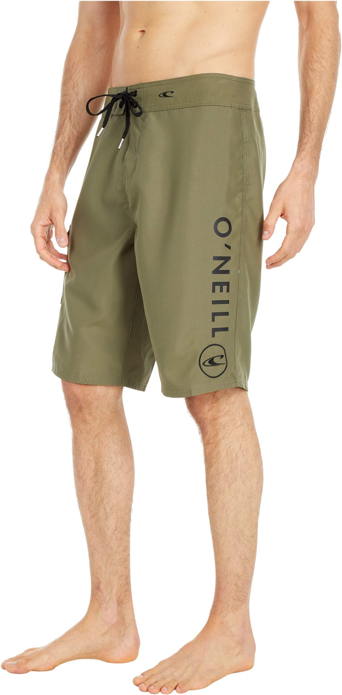 Santa Cruz Solid 2.0 O'Neill Board Shorts, Military Green