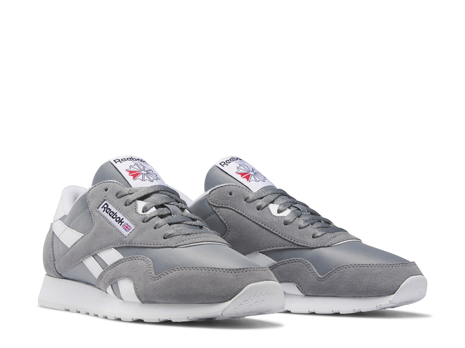 Reebok Classic Nylon Heritage Sneakers, Gray