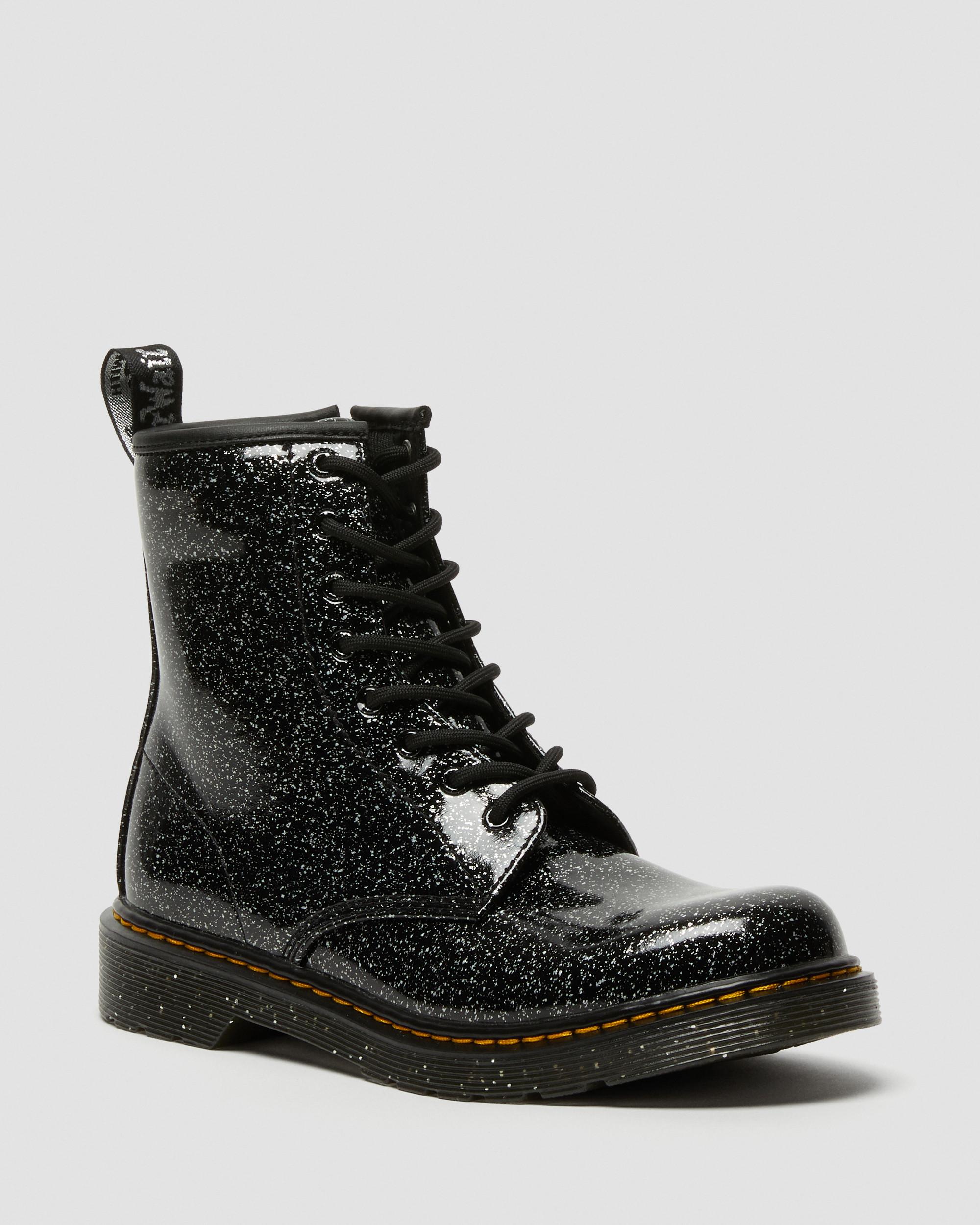 حذاء شبابي 1460 برباط لامع من Dr. Martens