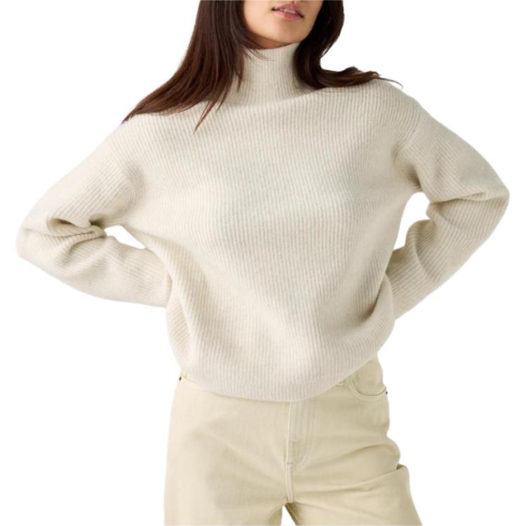 Women's sweater milky white Uniqlo