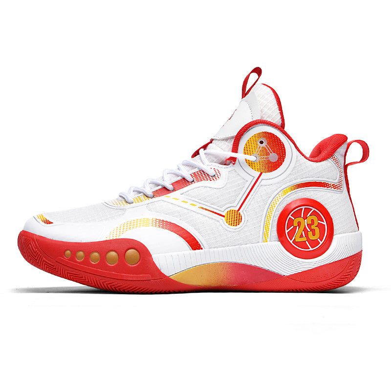 Basketball Shoes Unisex High-Top Gqwe China Red