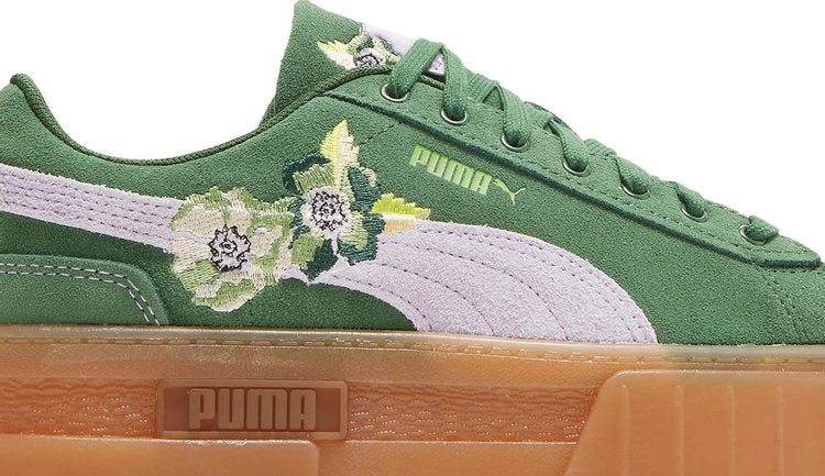 حذاء رياضي Puma Liberty of London x Wmns Mayze Floral - Greener Pastures، باللون الأخضر