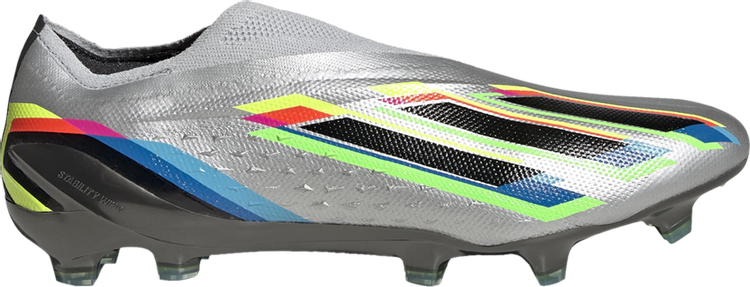 Adidas X Speedportal+ FG 'Beyond Fast' Cleats, Silver