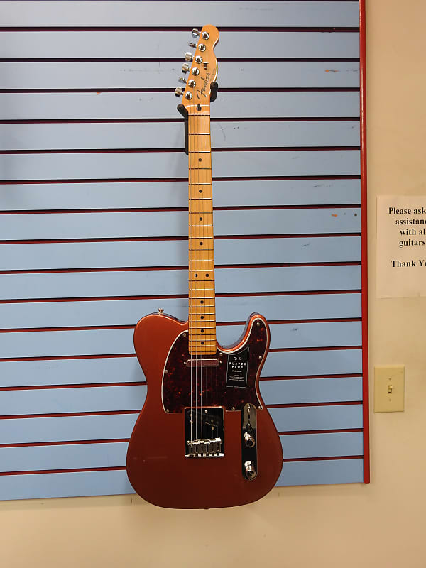 Fender Player Plus Telecaster MN – Aged Candy Apple Red