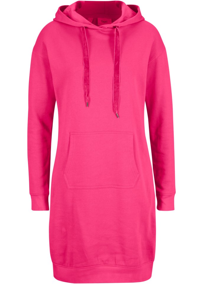 Sports dress with hood Bpc Bonprix Collection, pink