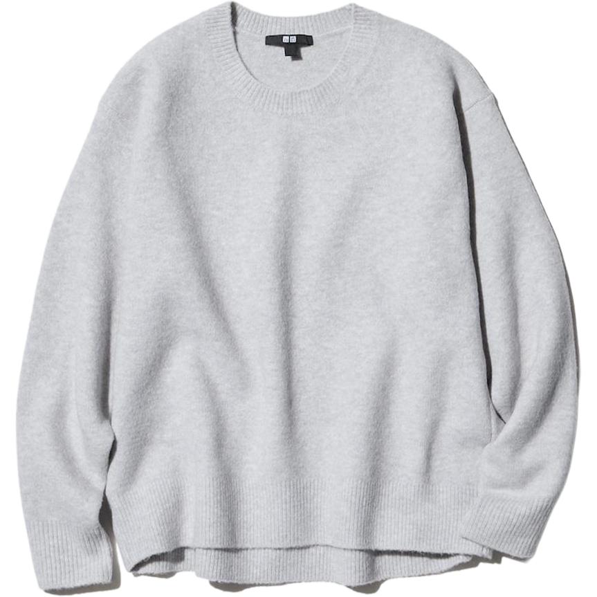 Women's Light Gray Sweater Uniqlo