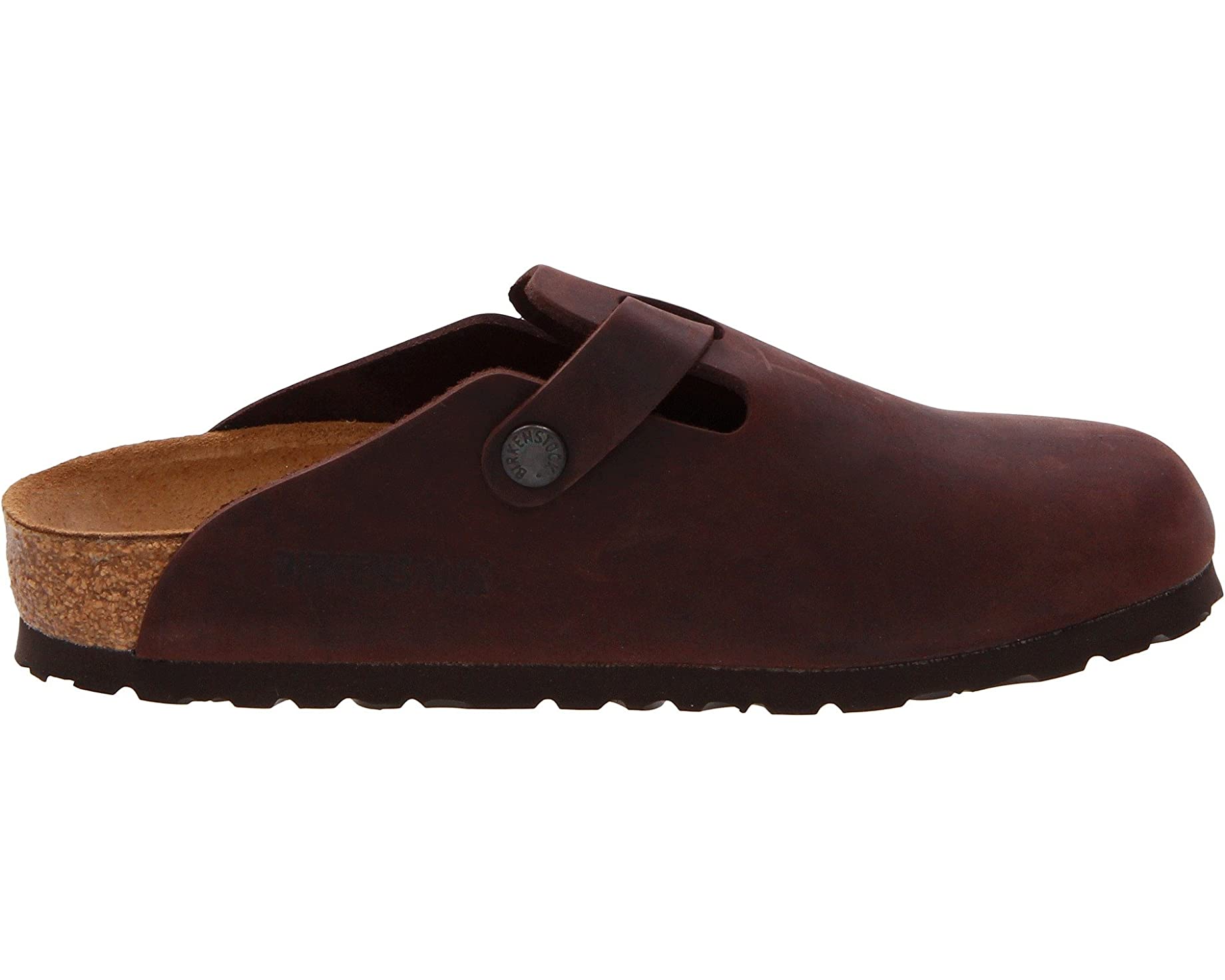 Birkenstock Boston Oiled Leather Unisex Clogs, Brown