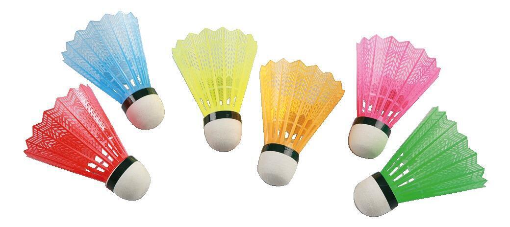 Victor badminton balls with color basket VICTOR, colorful