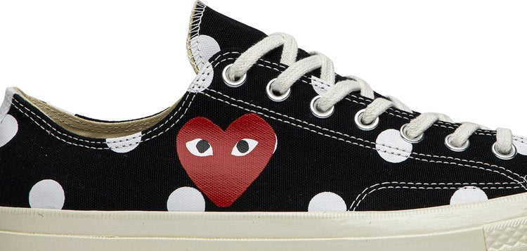 Converse Comme des Garçons x Chuck Taylor All Star 70 Low Polka Dot sneakers, black