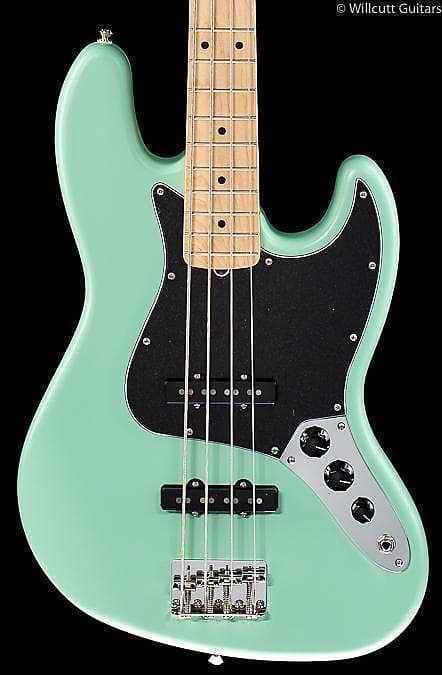 Fender American Performer Jazz Bass Satin Surf Green (072) Bass Guitar