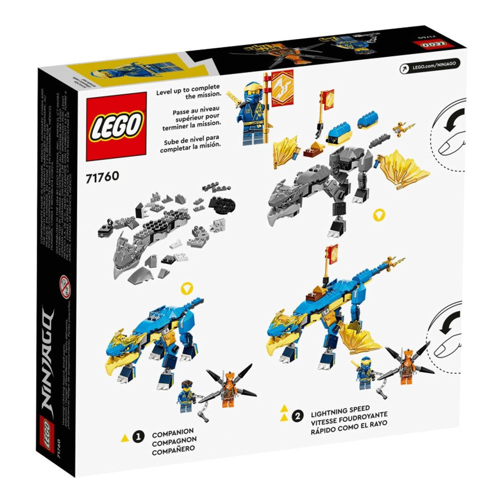 LEGO Ninjago 71760 Jay's Storm Dragon EVO