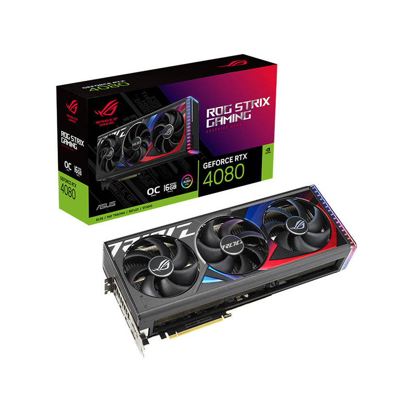 Video card ASUS ROG Strix GeForce RTX 4080 OC Edition, 16 GB