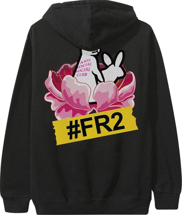 Anti Social Social Club x FR2 Lapin Hoodie 'Black'