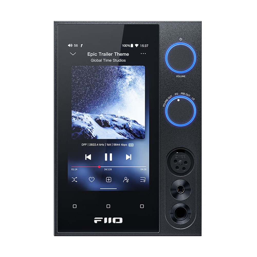 Decoding amplifier FiiO R7 desktop, black