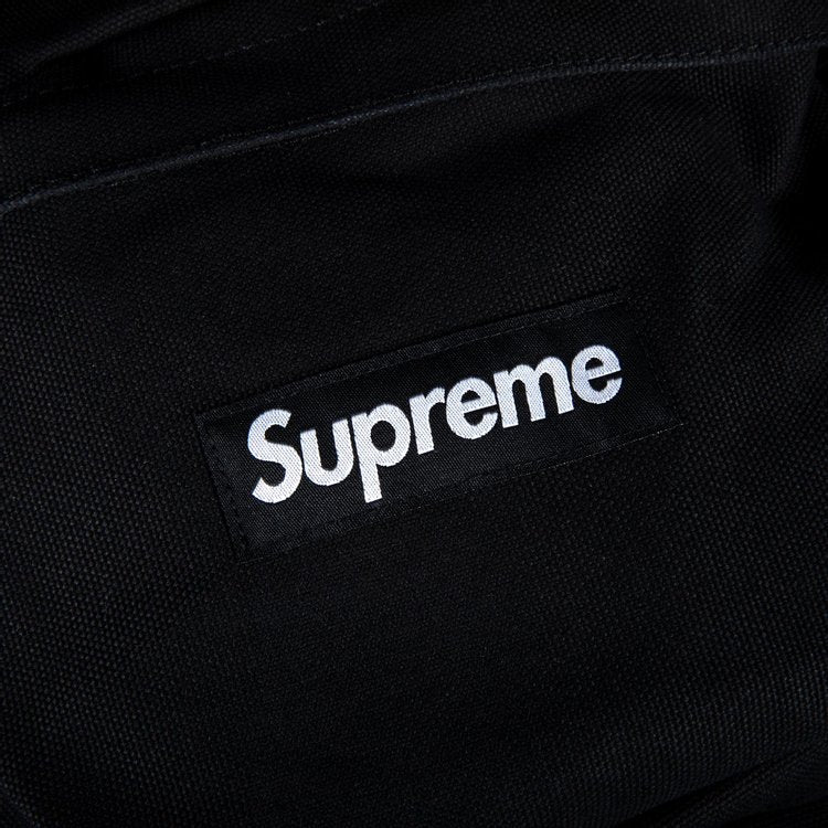 Supreme Canvas Backpack Black, black