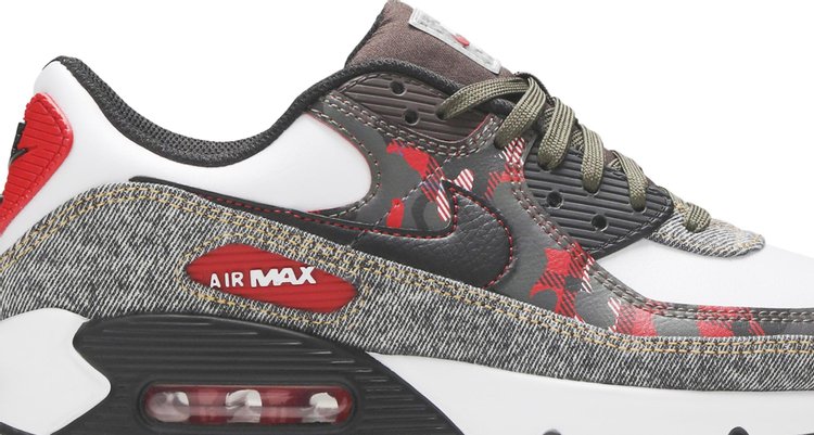 حذاء Nike Air Max 90 SE Remix Pack باللون الأبيض