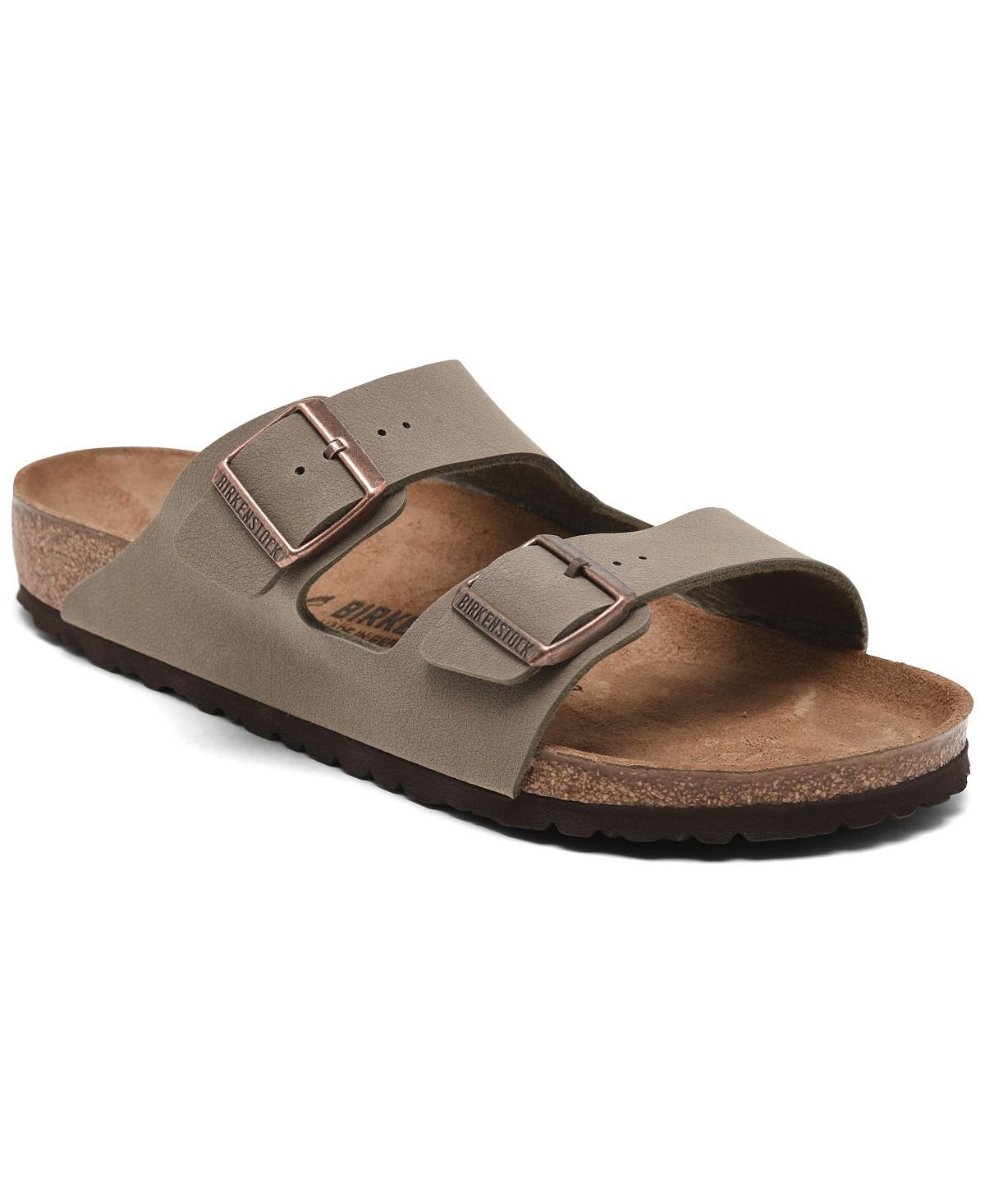 finish line Birkenstock Men's Casual Arizona Sandals, Beige