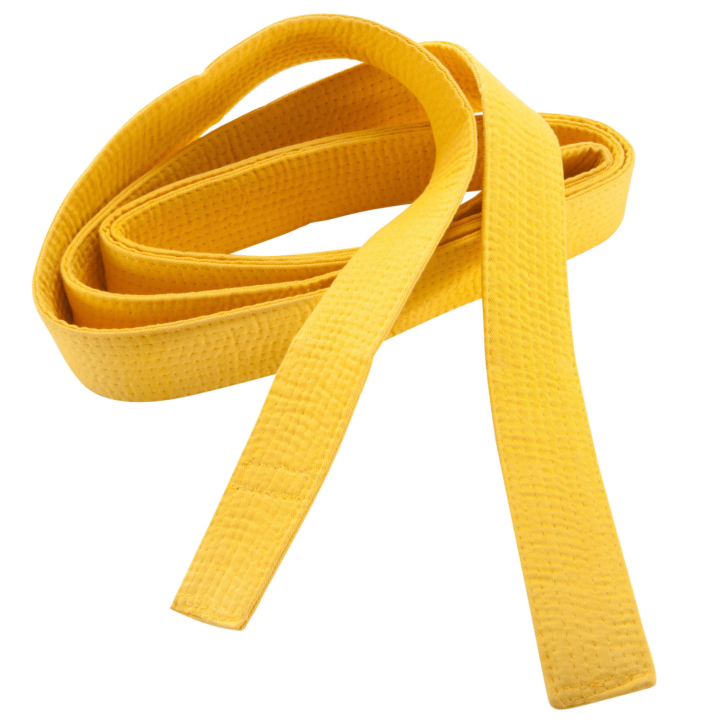 Martial arts belt 2.80 m yellow OUTSHOCK, sunny yellow