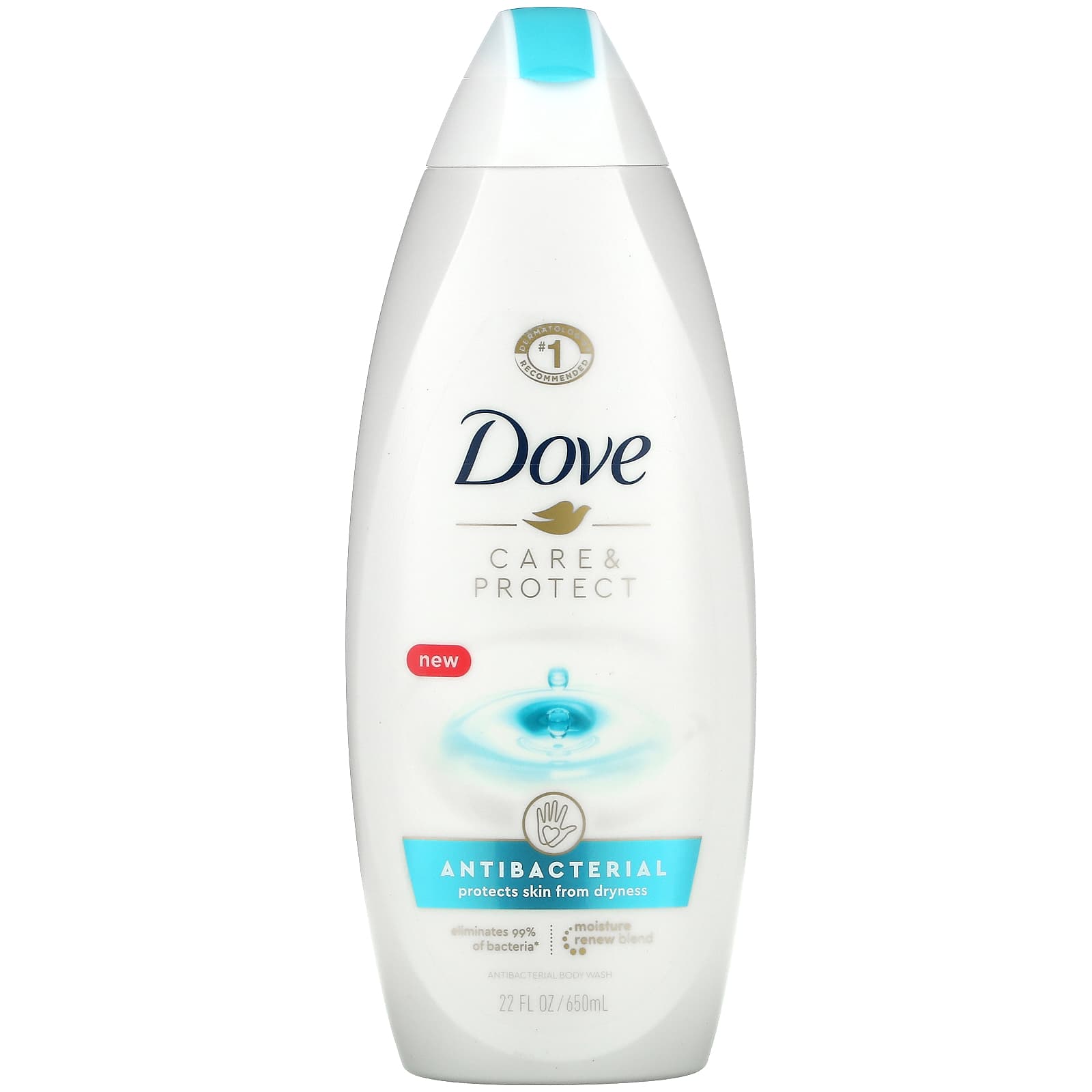 Dove Antibacterial Shower Gel, 650 ml)