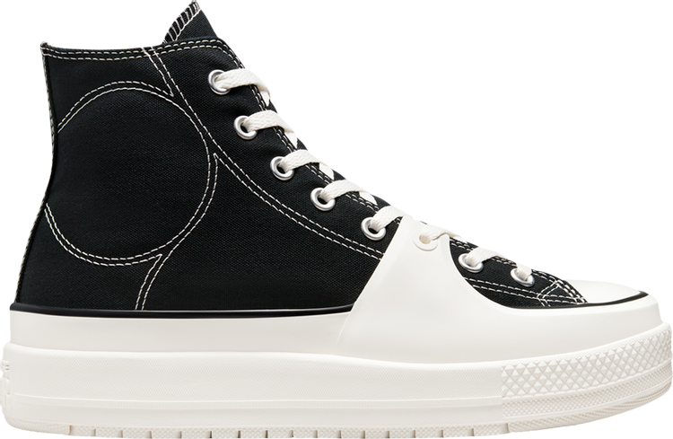 Converse Chuck Taylor All Star High Construct Black White Sneakers