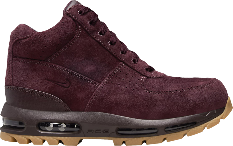 Nike Air Max Goadome 'Deep Burgundy Gum' Boots, Purple