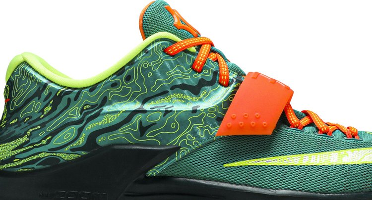 حذاء رياضي Nike KD 7 'Weatherman' باللون الأخضر