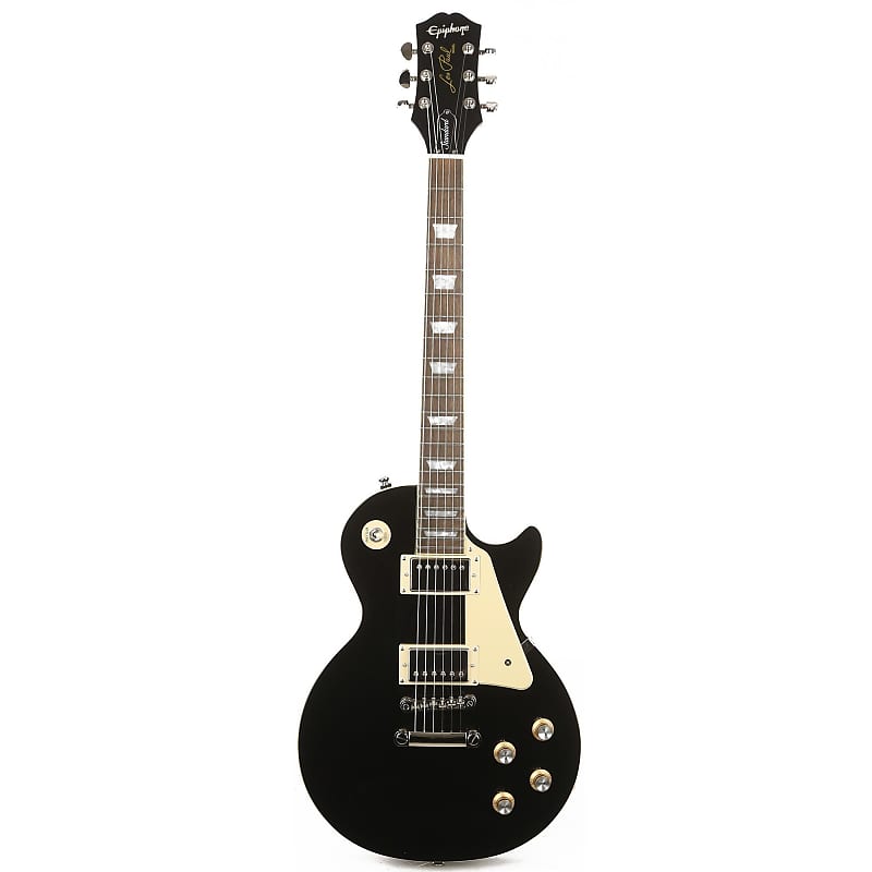 جيتار Epiphone Les Paul Standard من الستينيات باللون الأسود Les Paul Standard من الستينيات