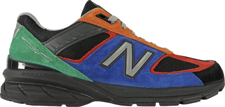 New Balance 990v5 Made In USA 'Four 4 Four' Sneakers, Multicolor