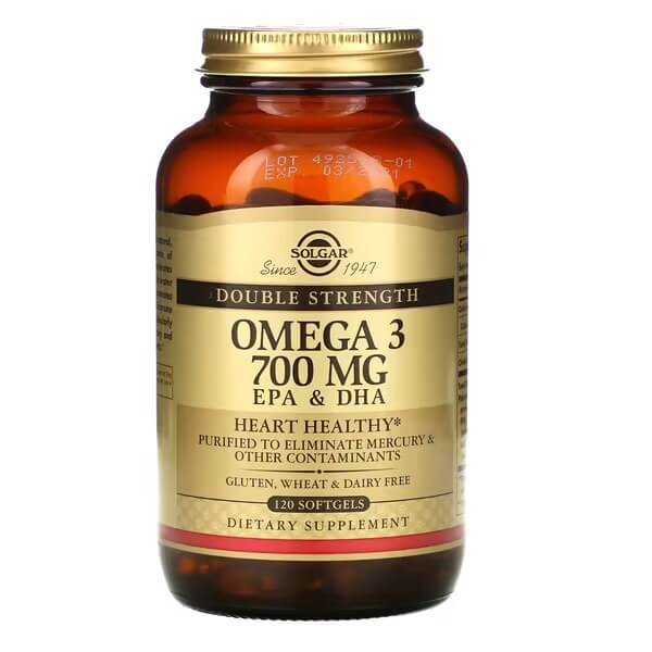 Omega-3 Solgar, 700 mg 120 capsules