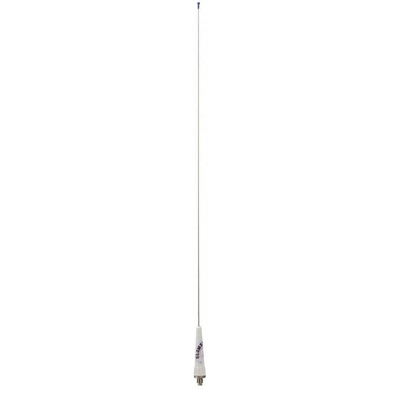 Antenna 3DB boat RA106 stainless steel with bracket RA135 - 0.9m GLOMEX, colorless