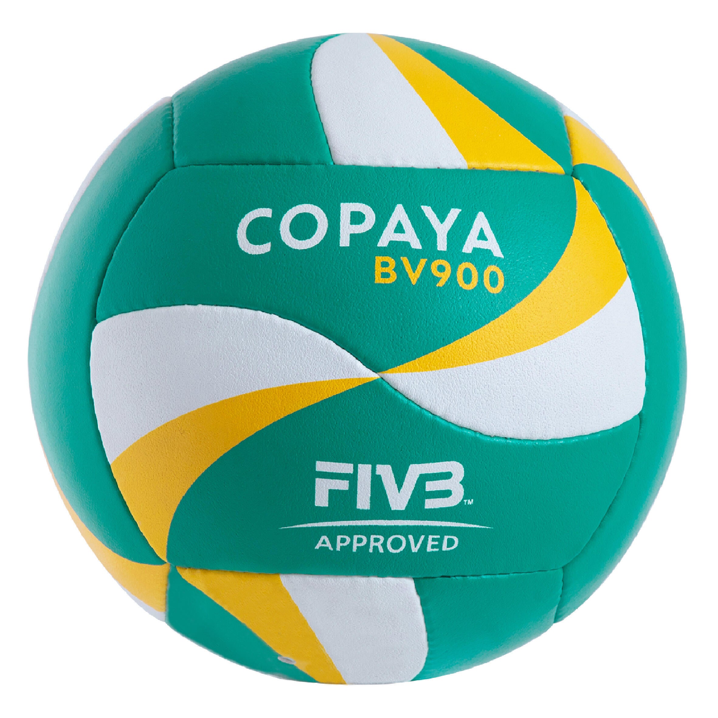 Beach volleyball ball BV900 FIVB yellow-green COPAYA Caribbean green/neon yellow